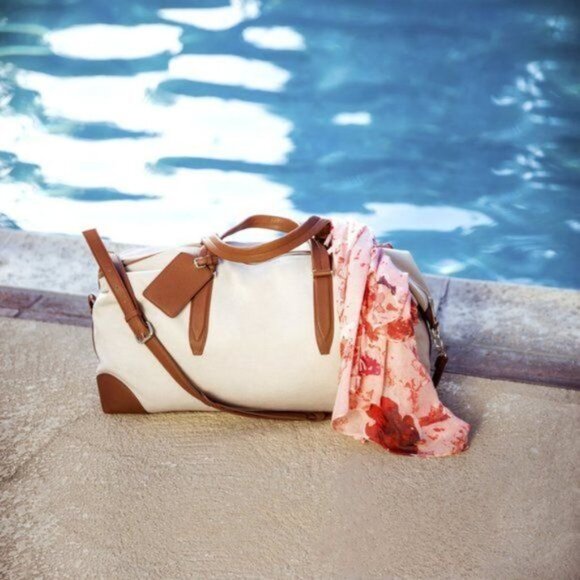 Henny + Lev Canvas Weekender Duffle Bag - Picture 7 of 8